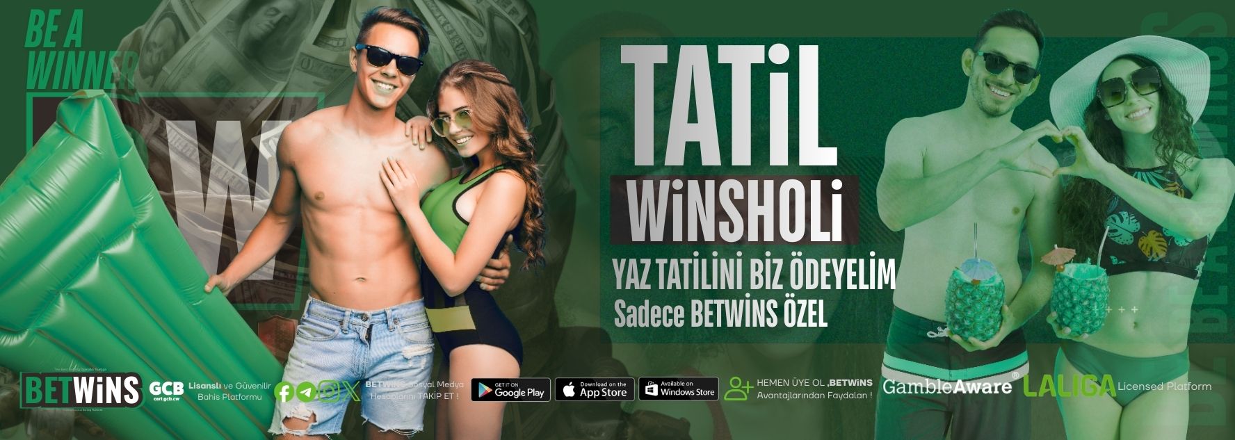 BETWINS UCRETSIZ YAZ TATILI